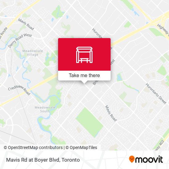 Mavis Rd at Boyer Blvd plan