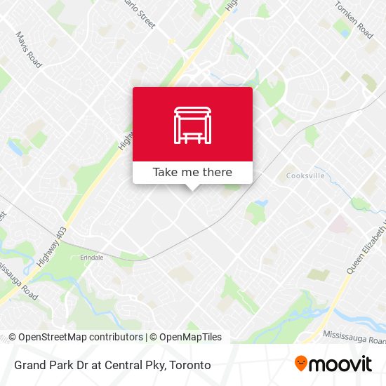 Grand Park Dr at Central Pky plan