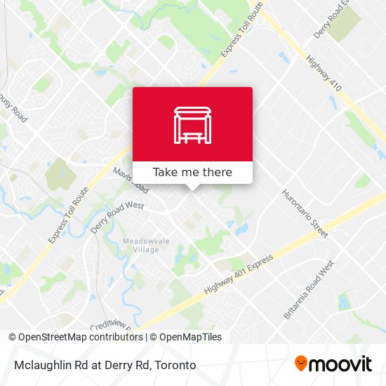 Mclaughlin Rd at Derry Rd plan