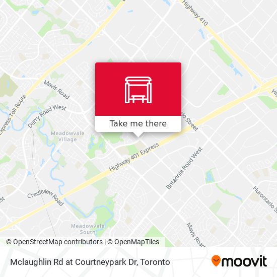 Mclaughlin Rd at Courtneypark Dr plan