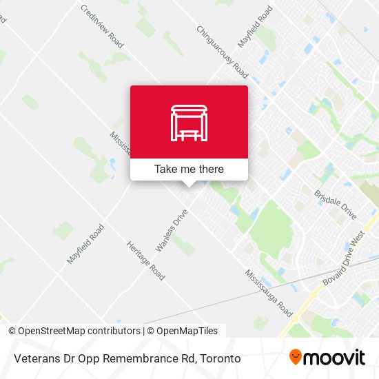 Veterans Dr Opp Remembrance Rd map