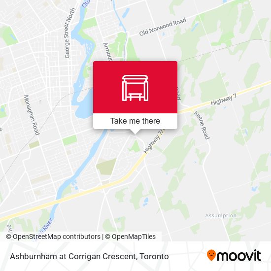 Ashburnham at Corrigan Crescent map