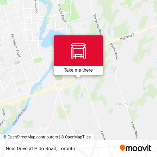 Neal Drive at Pido Road map