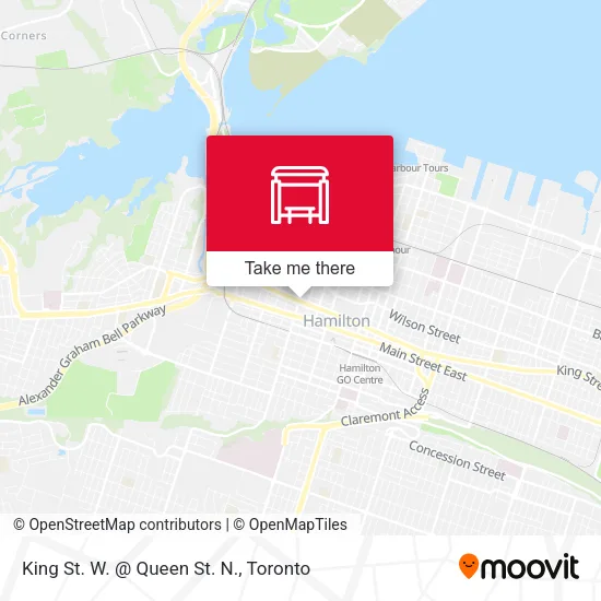 King St. W. @ Queen St. N. plan