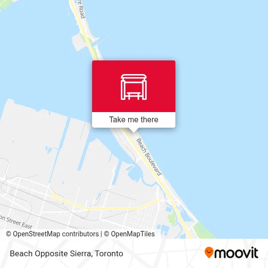 Beach Opposite Sierra map