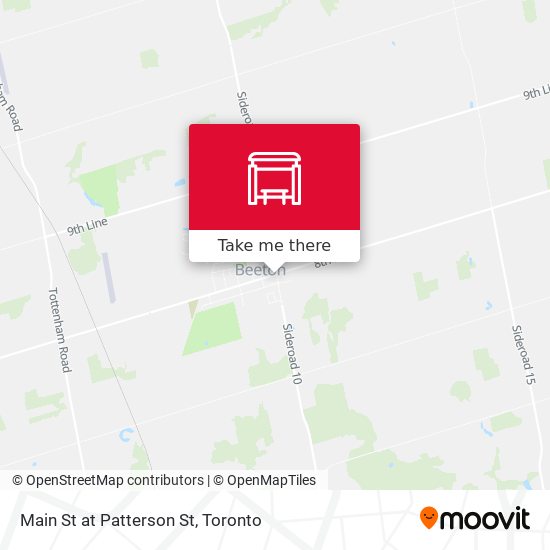 Main St at Patterson St plan