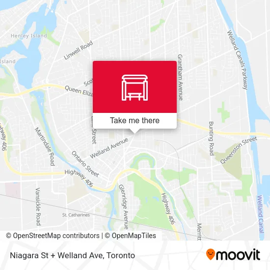 Niagara St + Welland Ave plan
