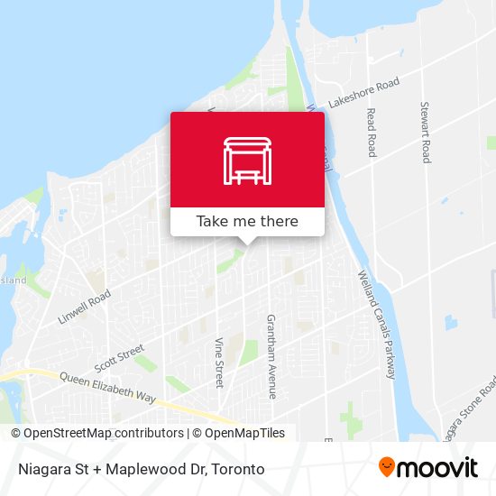 Niagara St + Maplewood Dr plan