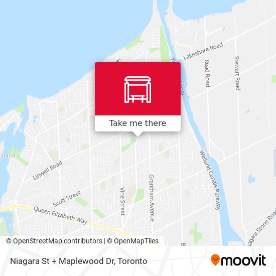 Niagara St + Maplewood Dr plan