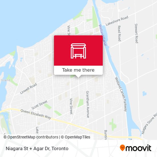 Niagara St + Agar Dr plan