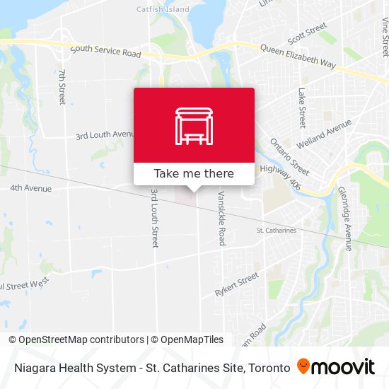Niagara Health System - St. Catharines Site plan