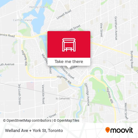 Welland Ave + York St plan