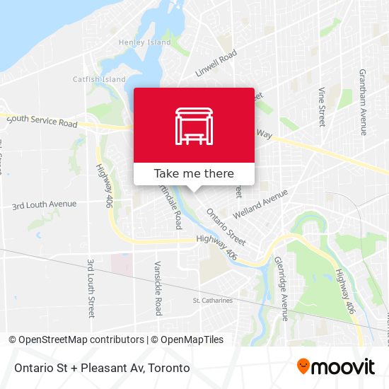 Ontario St + Pleasant Av plan