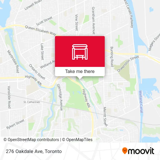 276 Oakdale Ave map