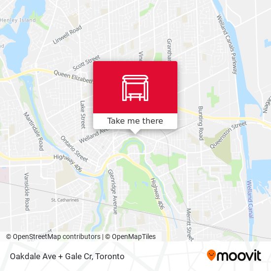 Oakdale Ave + Gale Cr plan