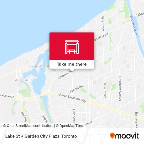Lake St + Garden City Plaza map