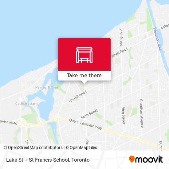 Lake St + St Francis School plan
