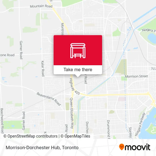 Morrison-Dorchester Hub map