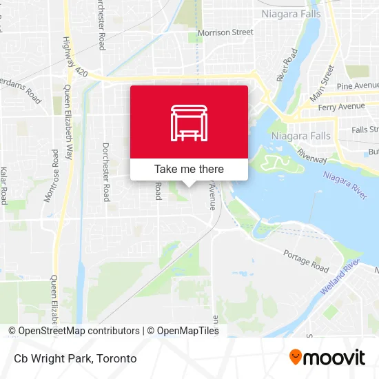 Cb Wright Park map