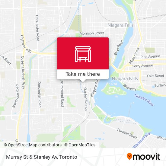 Murray St & Stanley Av map