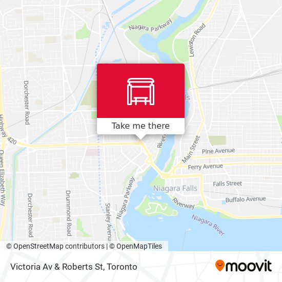 Victoria Av & Roberts St map