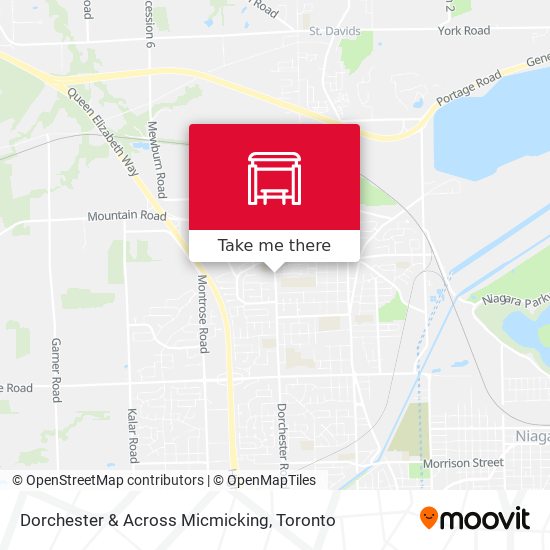 Dorchester & Across Micmicking map
