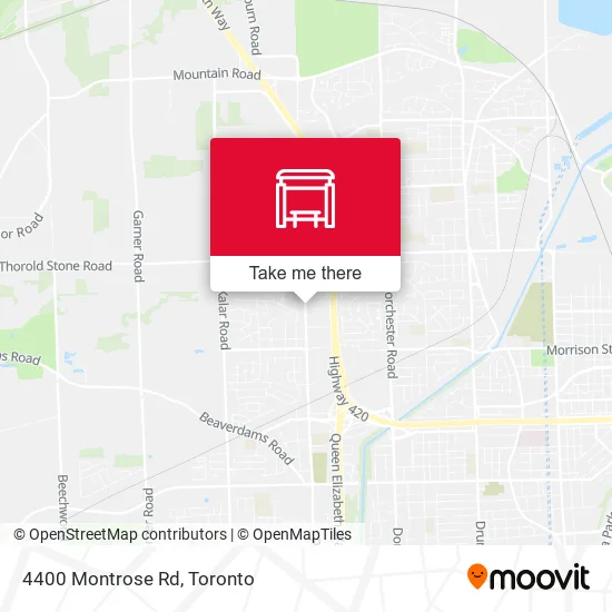 4400 Montrose Rd map