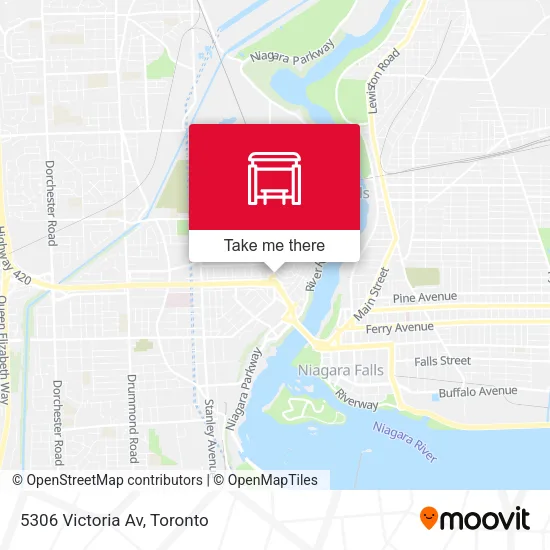 5306 Victoria Av map