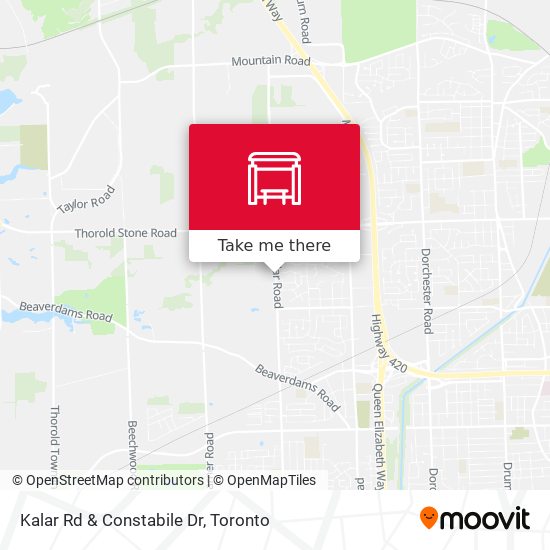 Kalar Rd & Constabile Dr plan