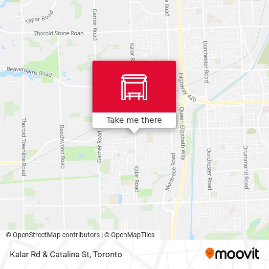 Kalar Rd & Catalina St plan