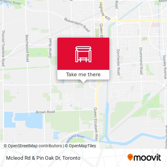 Mcleod Rd & Pin Oak Dr plan