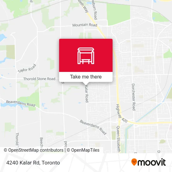 4240 Kalar Rd map