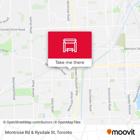 Montrose Rd & Rysdale St plan