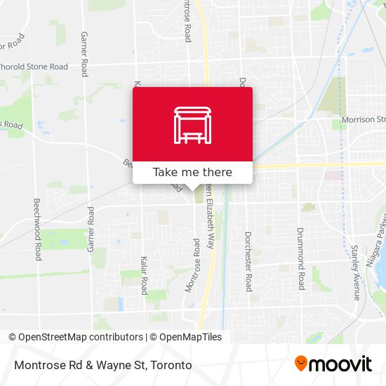 Montrose Rd & Wayne St plan