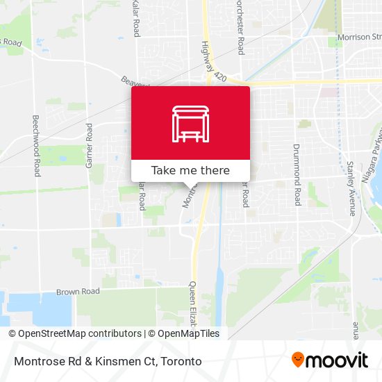 Montrose Rd & Kinsmen Ct plan