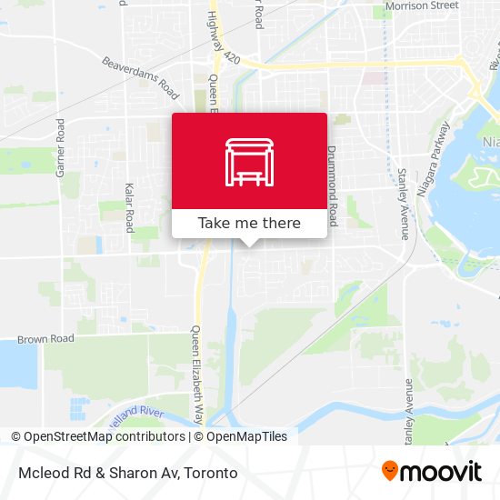 Mcleod Rd & Sharon Av plan