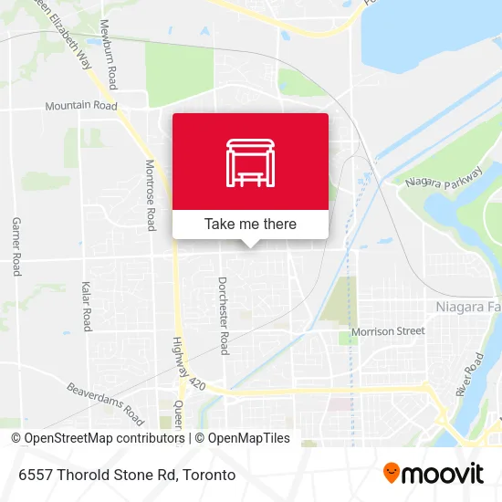 6557 Thorold Stone Rd map