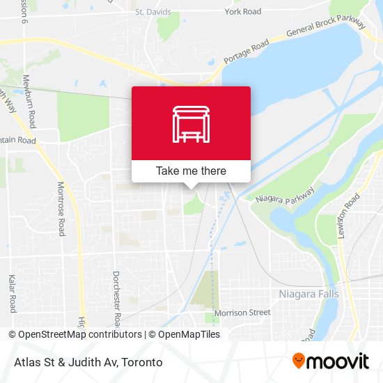 Atlas St & Judith Av plan