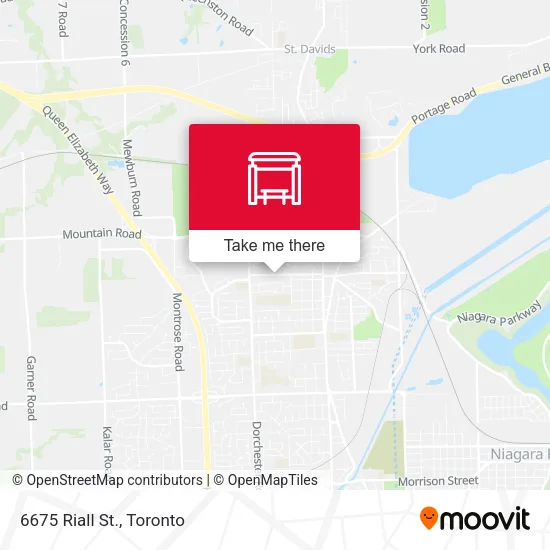 6675 Riall St. map
