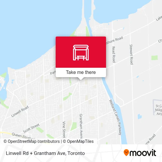 Linwell Rd + Grantham Ave map