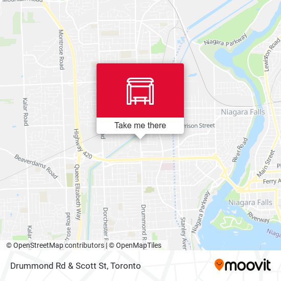 Drummond Rd & Scott St plan