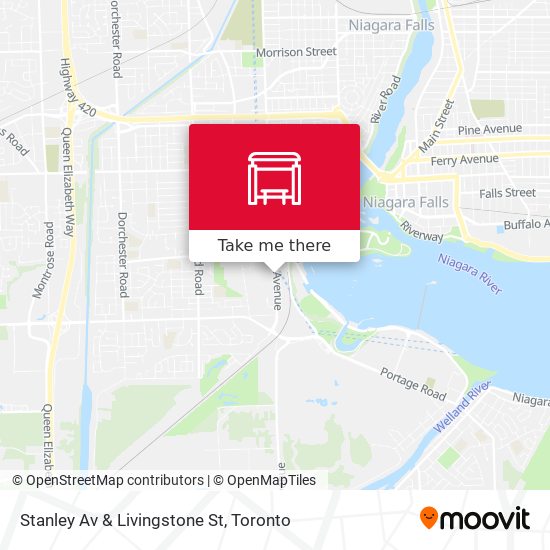 Stanley Av & Livingstone St map