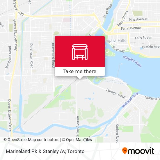 Marineland Pk & Stanley Av map