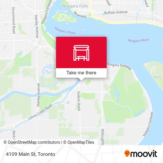 4109 Main St map