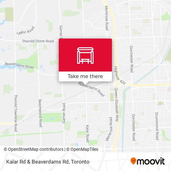 Kalar Rd & Beaverdams Rd plan