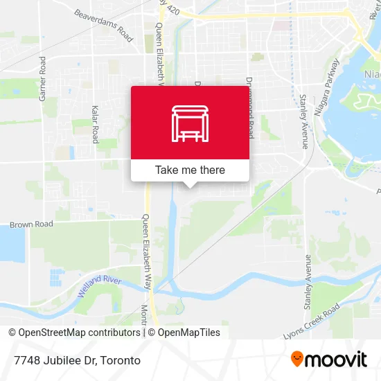 7748 Jubilee Dr map
