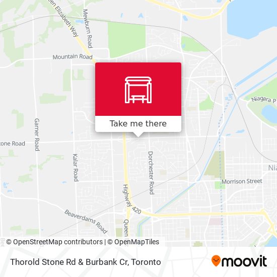 Thorold Stone Rd & Burbank Cr plan