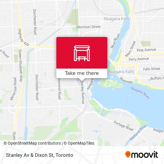 Stanley Av & Dixon St map