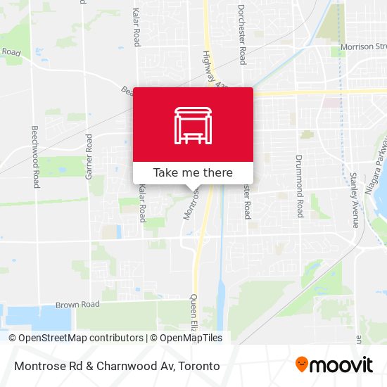 Montrose Rd & Charnwood Av plan