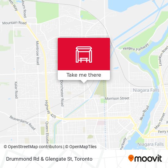 Drummond Rd & Glengate St map